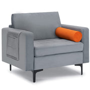 Grey & Orange / 1