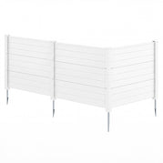 3 Panels / White