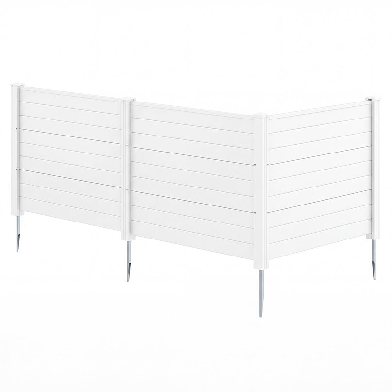 Clôture de climatiseur Giantex 48 po L x 36 po H à 3/6 panneaux