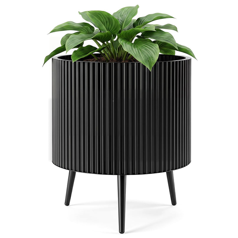 Giantex 14/16/20 Inch Plant Pot with Stand for Living Room