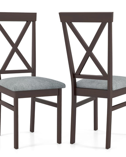 Giantex Wooden Dining Chairs Set for Dining Living Room Home