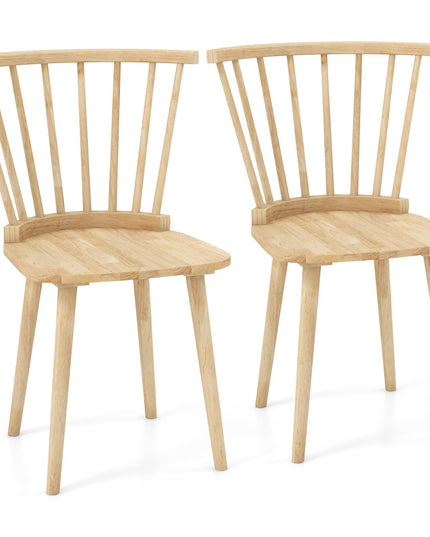 Giantex Wood Dining Chair, Windsor Dining Chairs