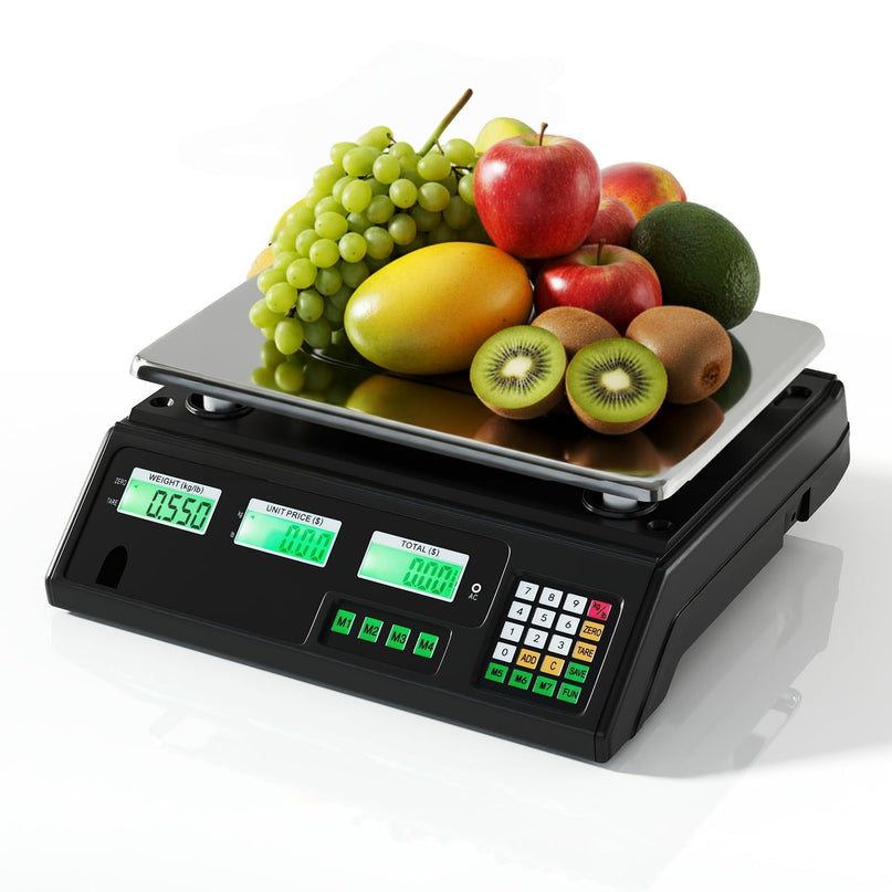 Giantex Price Computing Scale 88 lb/40 kg Rechargeable Commercial Food Scale