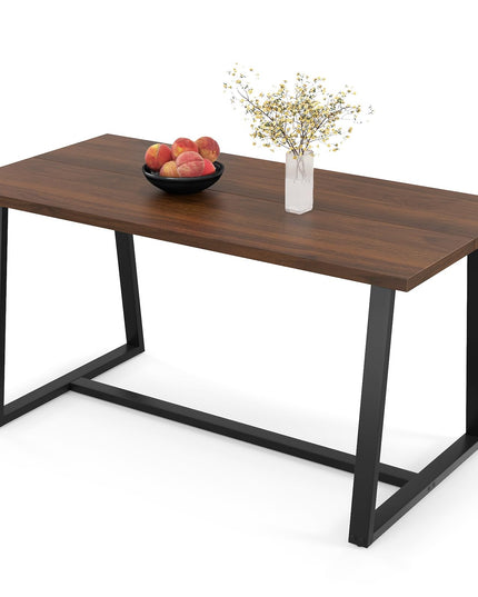 Giantex 63" Large Dining Table for 4-6