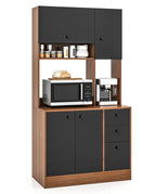 Walnut & Black