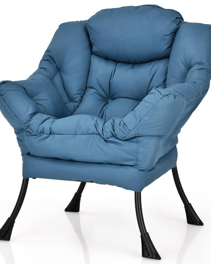 Modern Lazy Chair, Accent Contemporary Lounge Chair - Giantex
