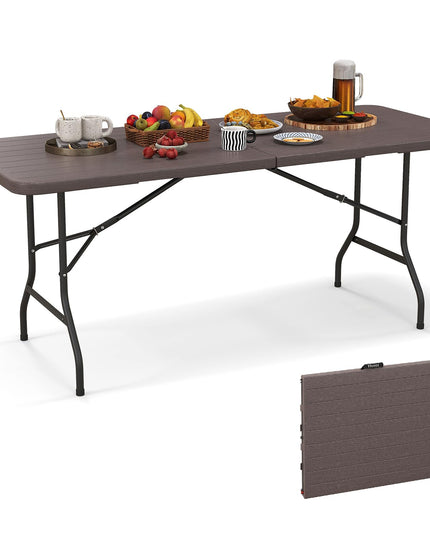 Giantex 6ft HDPE Folding Table