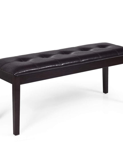 Giantex Dining Room Bench, Traditional Upholstered Table Benches