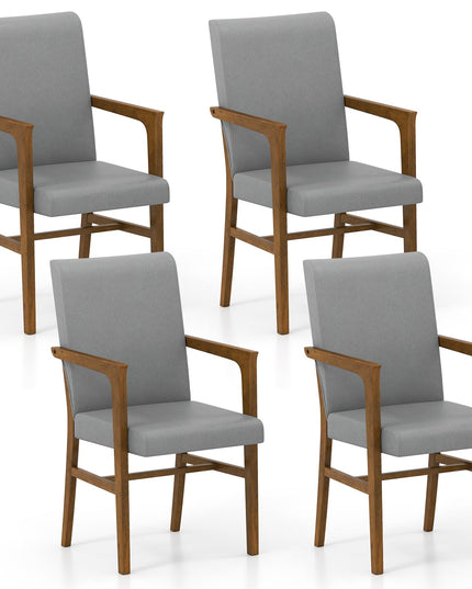 Giantex Mid Century Modern Dining Chairs Set of 2/4