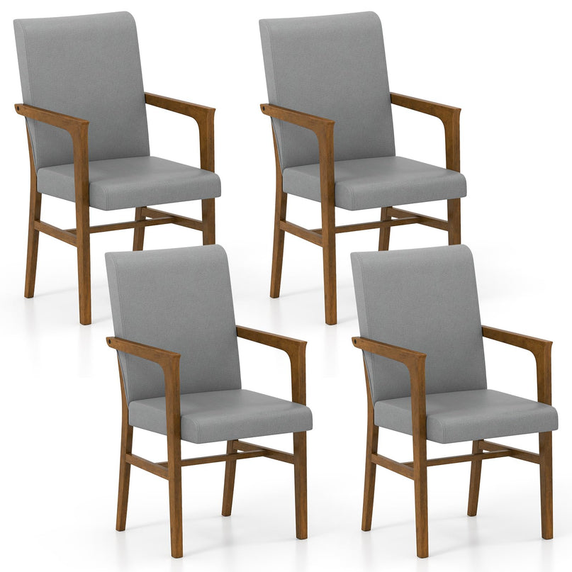 Giantex Mid Century Modern Dining Chairs Set of 2/4