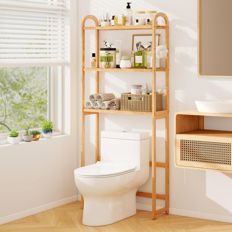 Giantex Over The Toilet Storage Cabinet for Washroom
