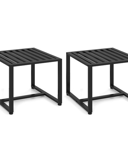 Giantex Indoor Square Side Tables for Living Room