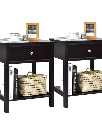 Multifunctional Bedside Sofa Side Table, Accent Home Furniture w/Stable Frame