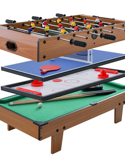 Giantex 4-in-1 Combination Game Table with Soccer