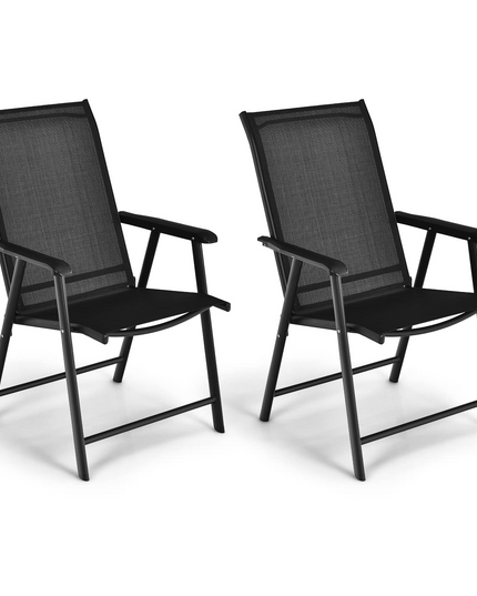 Giantex Patio Dining Chairs, Outdoor Chairs, Portable Folding Chairs