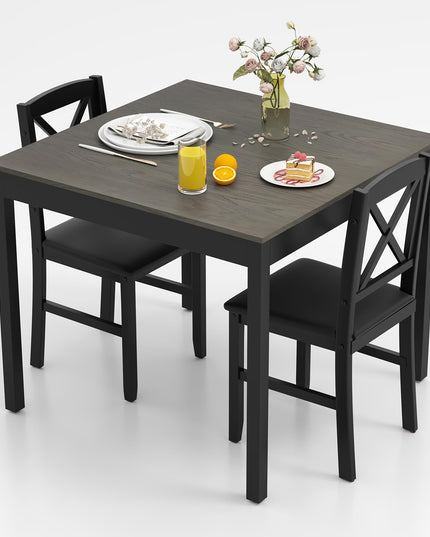 Giantex 3-Piece Dining Table Set for 2