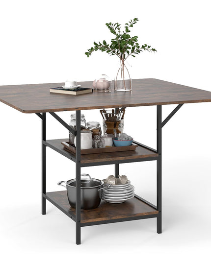 Table à manger Giantex 47 pouces pour 4 à 6 personnes
