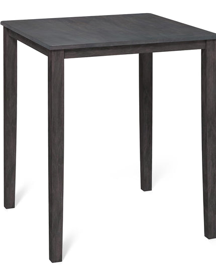 Giantex Square Dining Table with Solid Wood Frame