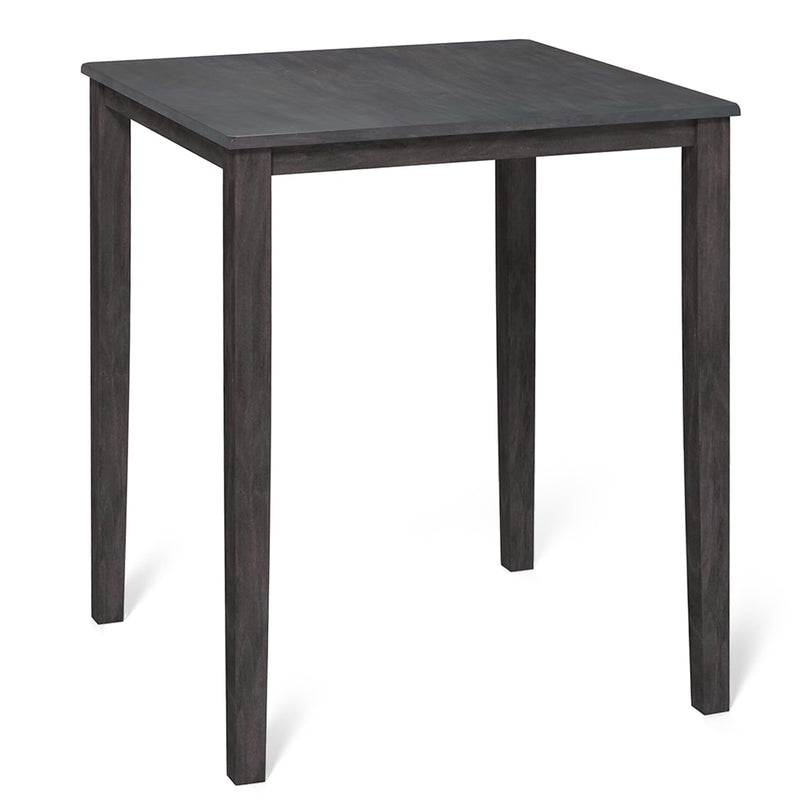 Giantex Square Dining Table with Solid Wood Frame