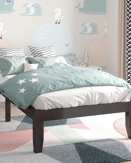 Solid Wood Platform Bed Frame - Giantex