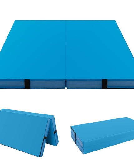 4" Thick Folding Gymnastics Mat - Giantex