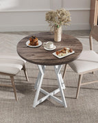 Gray Oak & White