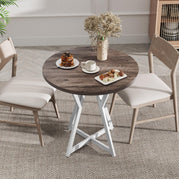 Gray Oak & White