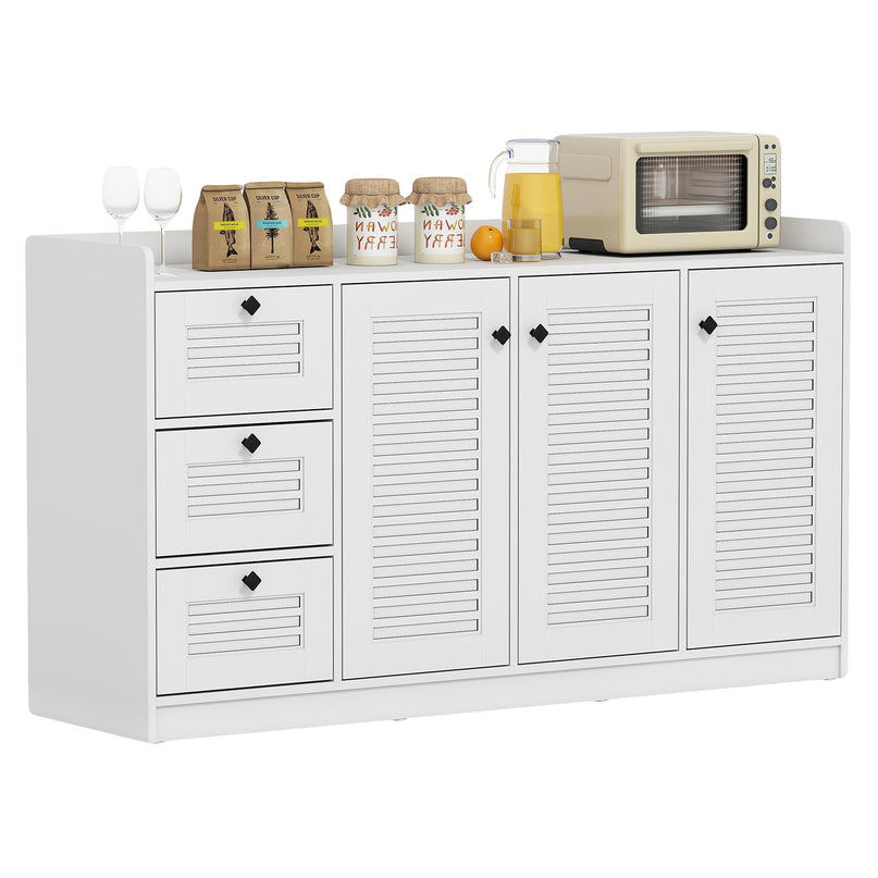 Giantex 63'' Buffet Cabinet with Storage for Living Room