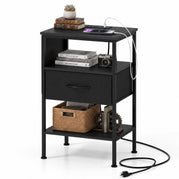 Black / 1 / 1 Drawer