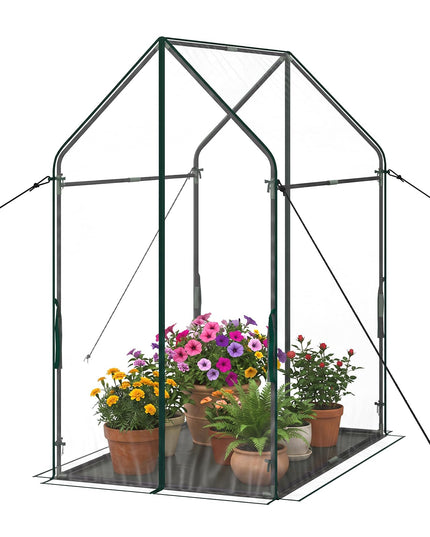 Giantex Mini Greenhouse with Sturdy Metal Frame