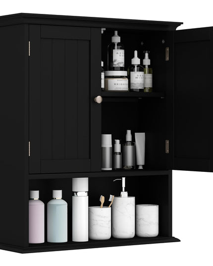 Giantex Wall Mounted Medicine Cabinets - Above Toilet Bathroom Cabinet with Adjustable Shelf