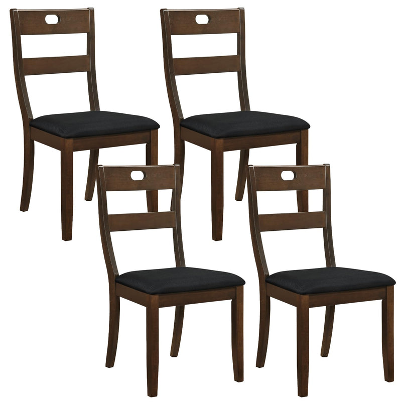 Giantex Wooden Dining Chairs Set of 2/4 for Restaurant