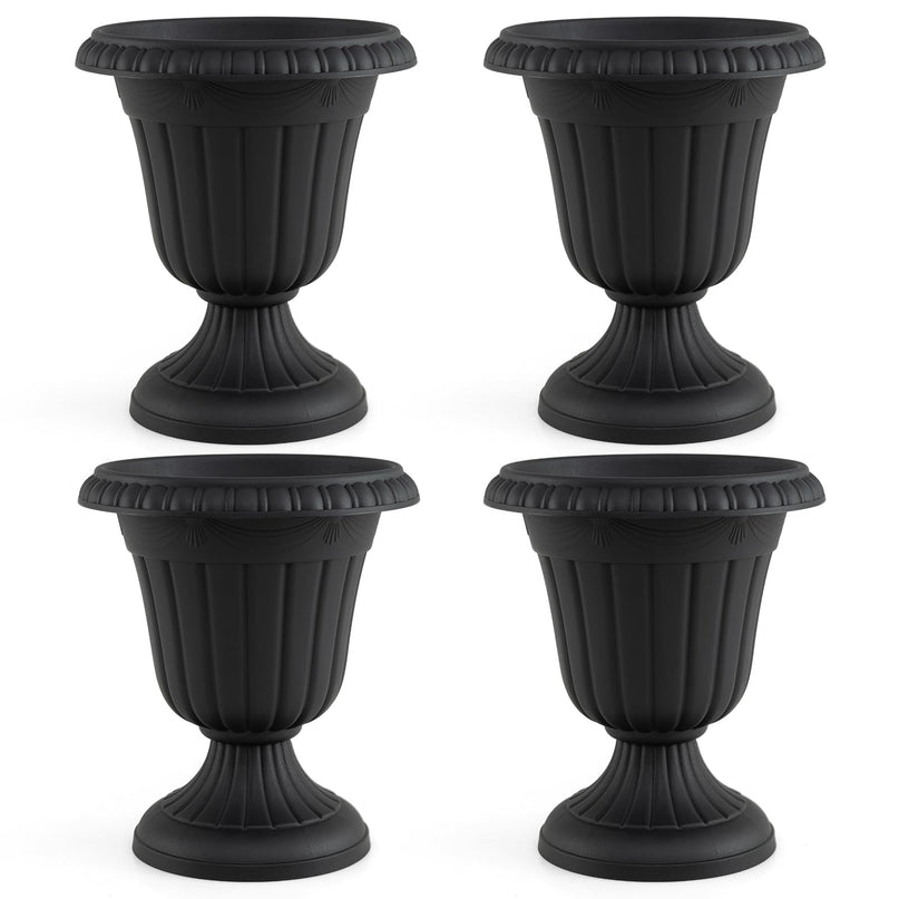 Giantex 18" Tall Vintage Planters Set of 2/4 for Front Porch Home Wedding