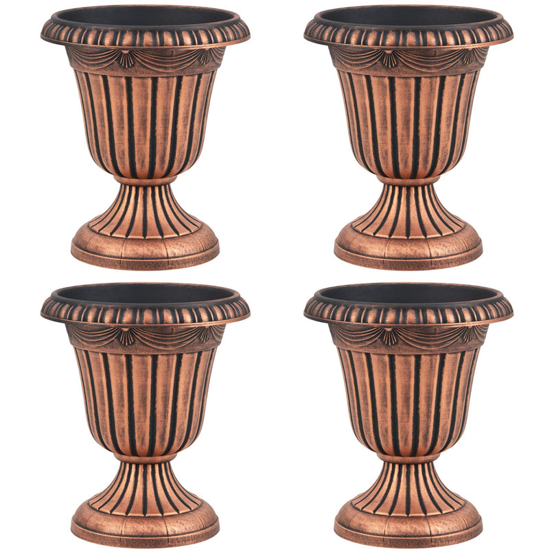 Giantex 18" Tall Vintage Planters Set of 2/4 for Front Porch Home Wedding