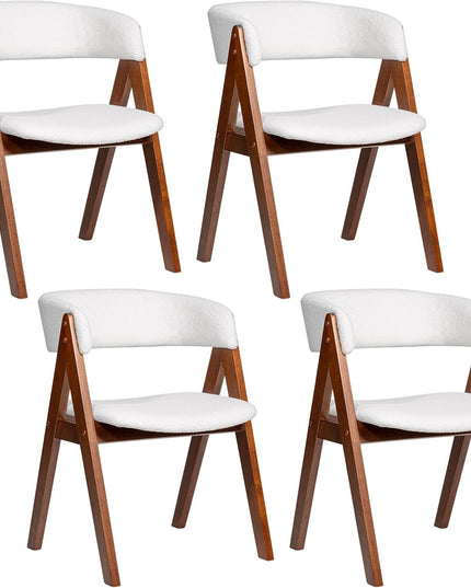 Giantex Wooden Dining Chairs Set for Home Living Room