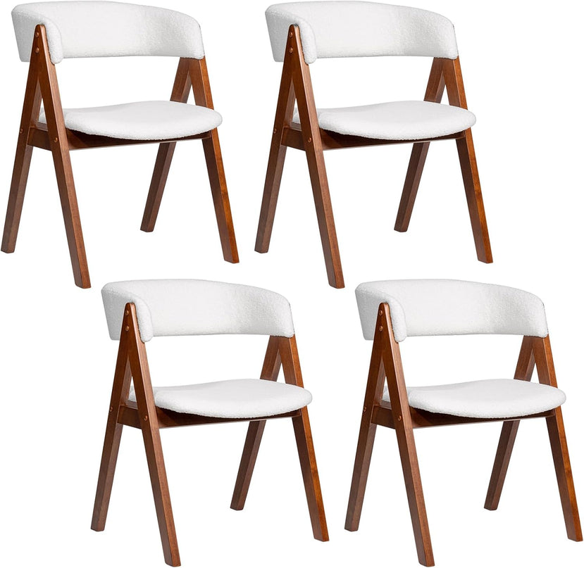 Giantex Wooden Dining Chairs Set for Home Living Room