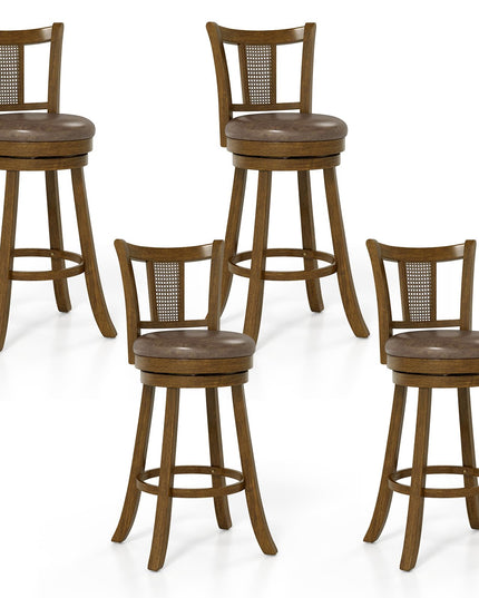 Giantex 25"/30" Bar Stools Set of 2/4 for Kitchen Island Dining Room Pub