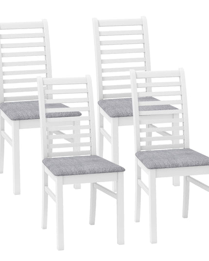 Giantex Wooden Dining Chairs Set of 2/4 for Living Room