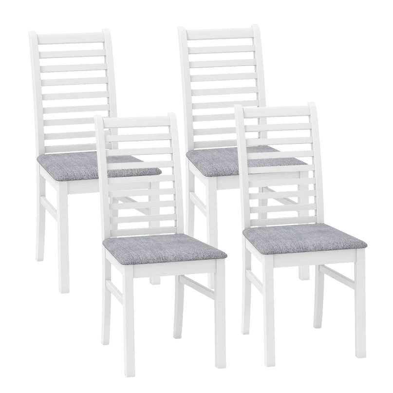 Giantex Wooden Dining Chairs Set of 2/4 for Living Room
