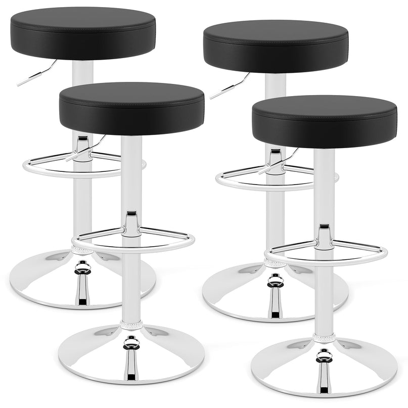 Giantex Bar Stool Set with Swivel Padded Seat for Kitchen