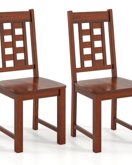 Giantex Wooden Dining Chairs Set for Kitchen
