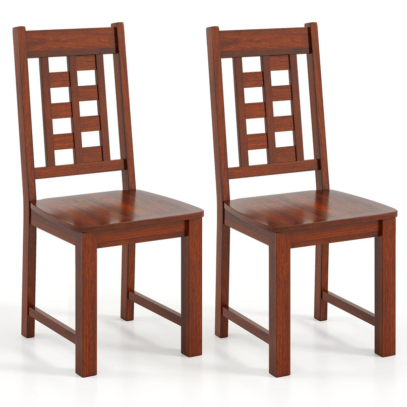 Giantex Wooden Dining Chairs Set for Kitchen