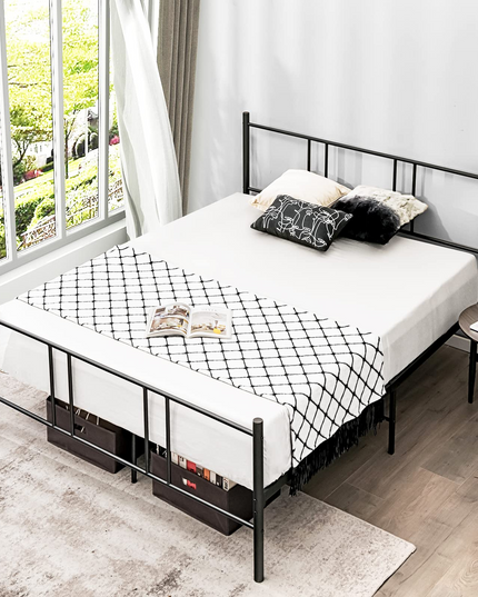 Giantex Full Size Platform Bed Frame