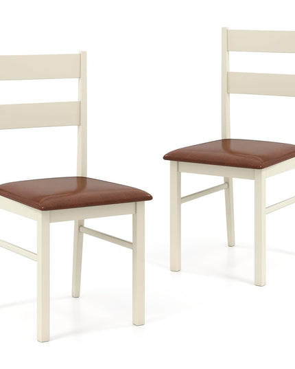 Giantex Wooden Dining Chairs Set for Dining Living Room Home