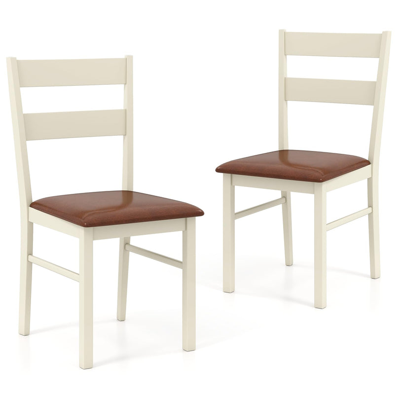 Giantex Wooden Dining Chairs Set for Dining Living Room Home