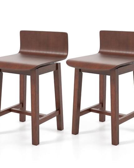 Giantex 19" Swivel Dining Chairs Set of 2/4