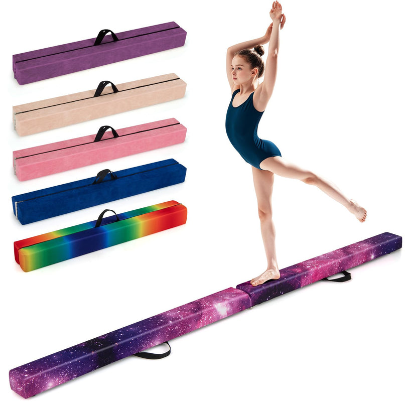 Giantex 9FT Balance Beam Folding Gymnastics Beam