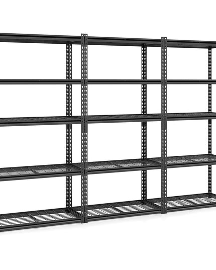Giantex 5-Tier Metal Storage Shelves Heavy Duty Garage Shelving Units(36" L x 18" W x 72" H)
