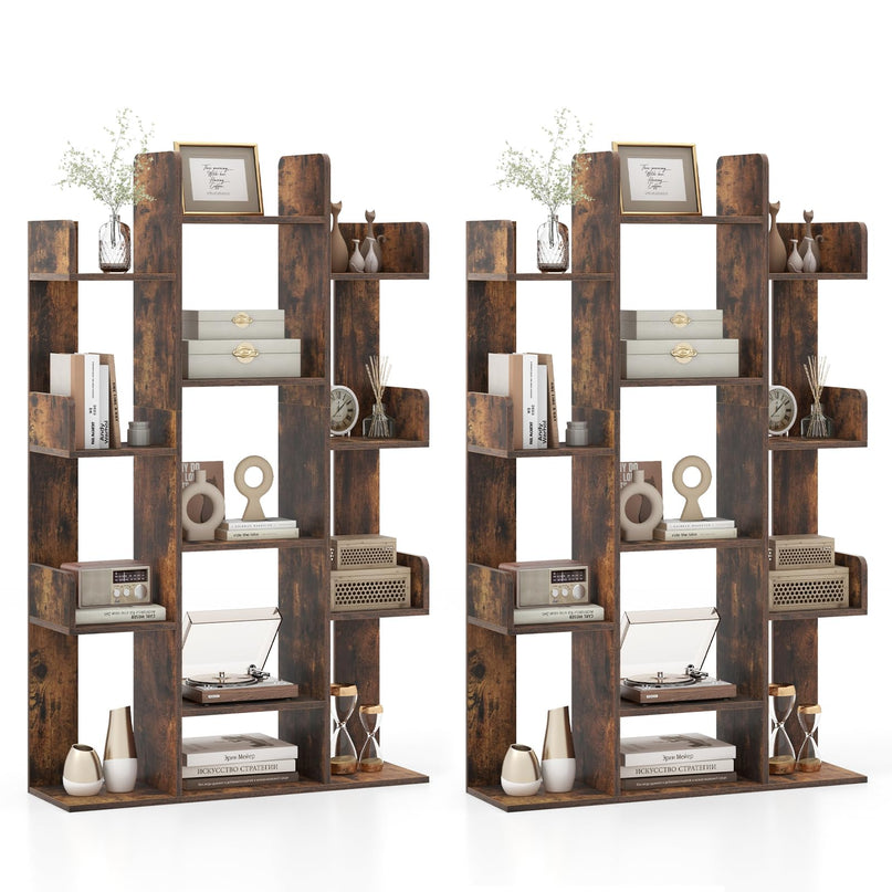 Giantex 7-Cube Tree Bookshelf