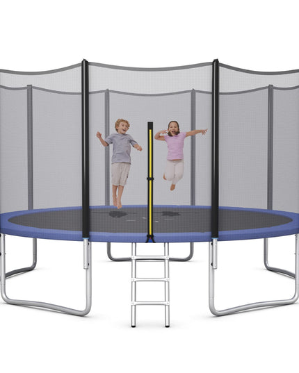 ASTM Approved 8 10 12 14 15 16Ft Trampoline for Adults Kids